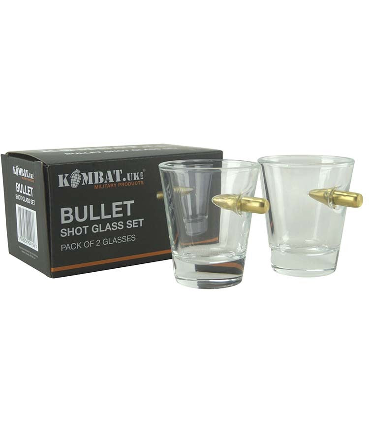 Kombat UK Bullet Shot Glass Set