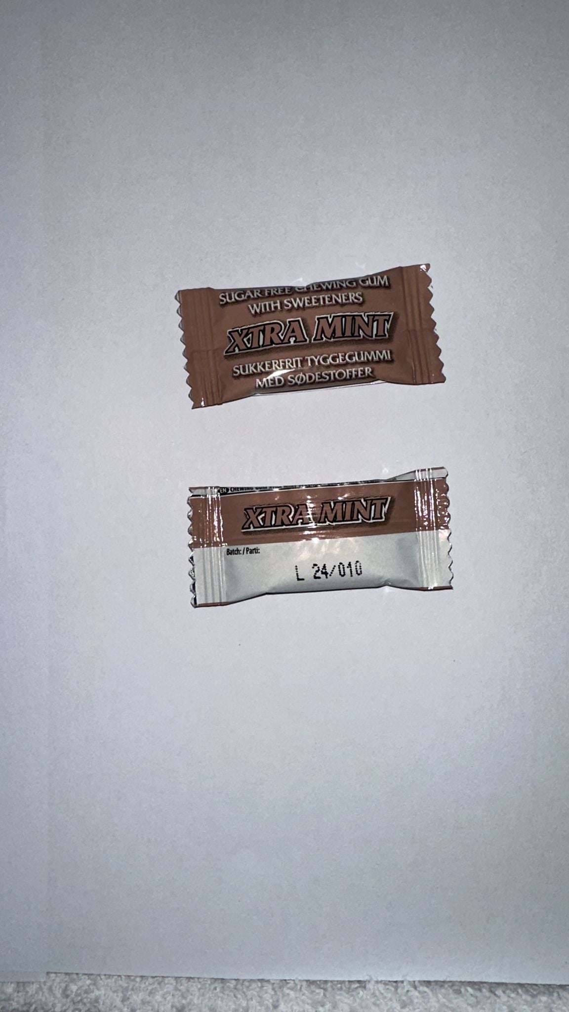 british army ration - Sugar Free Chewing Gum 10 packs