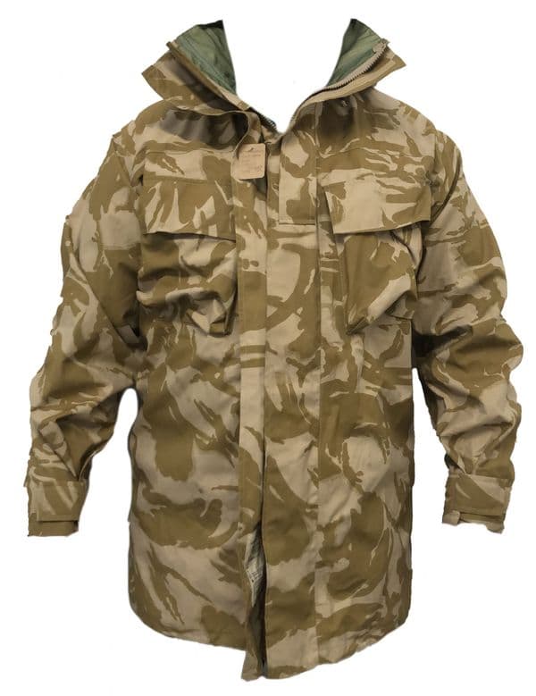 British Army Desert DPM MVP heavy GoreTex Jacket grade 1 USED