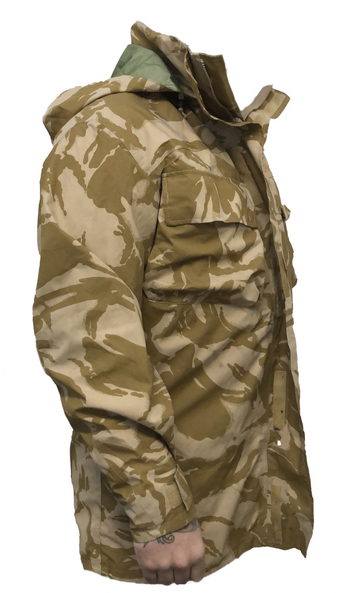 British Army Desert DPM MVP heavy GoreTex Jacket grade 1 USED