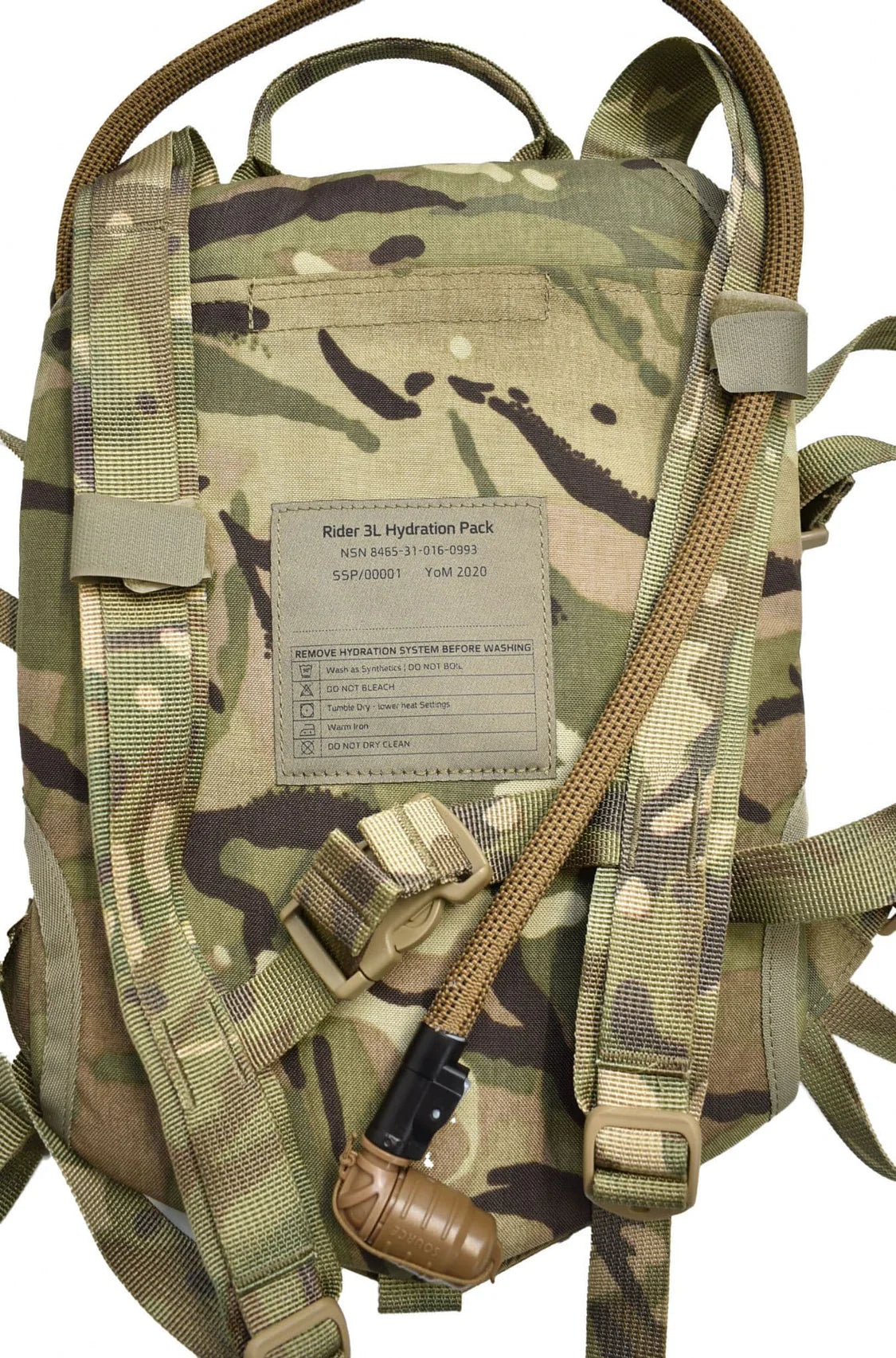 British ARMY MTP CamelBak Rider 3L Hydration Pack grade 1