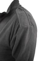 Police Lightweight Black Micro Fleece Jumper