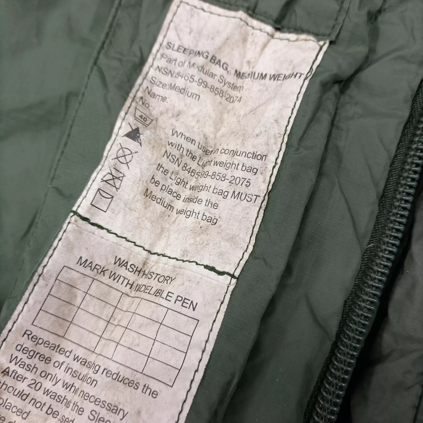 British Army Medium Sleeping Bag