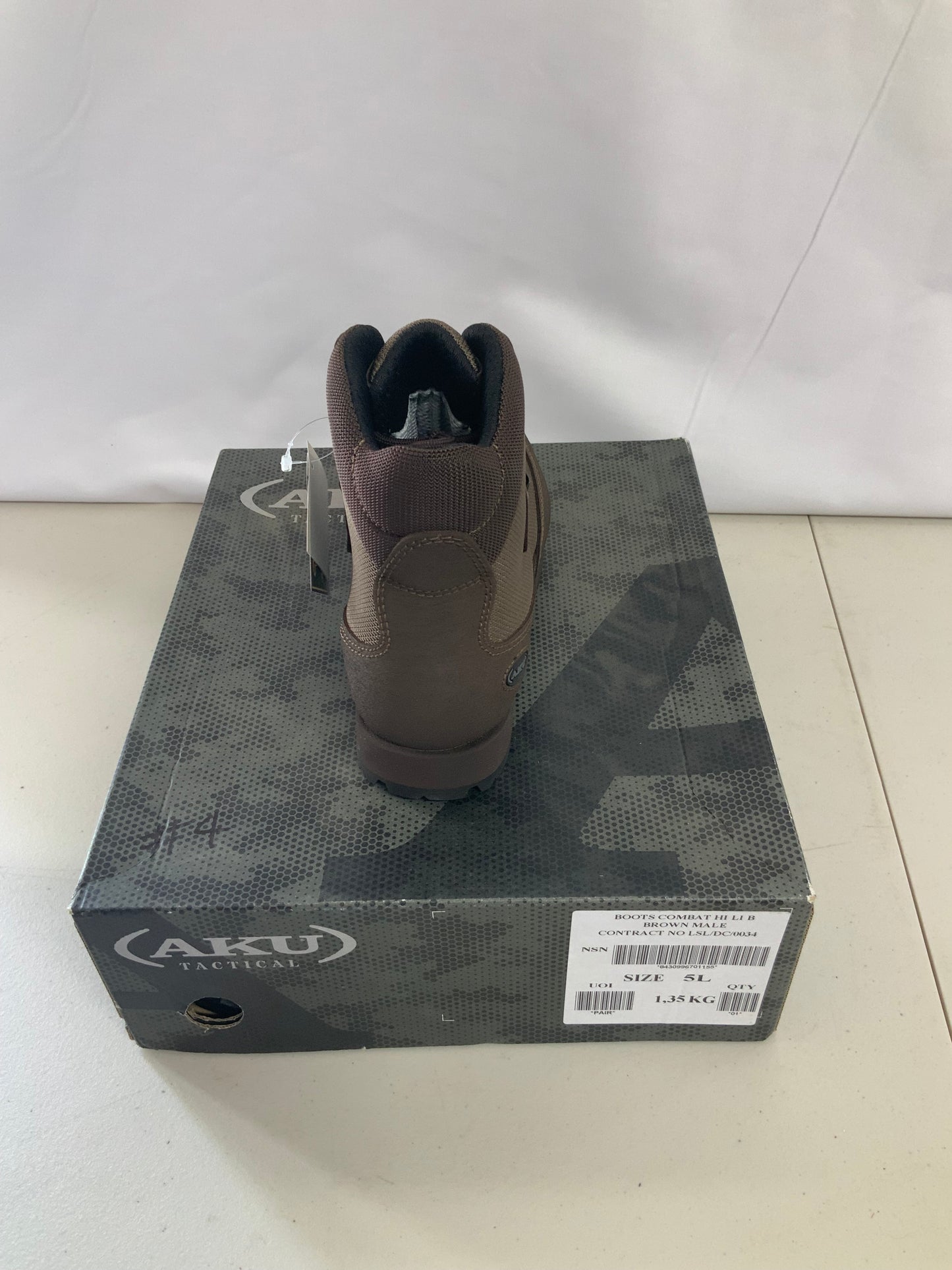 British Army Issued AKU SIZE 5L MALE BOOTS BRAND NEW #4