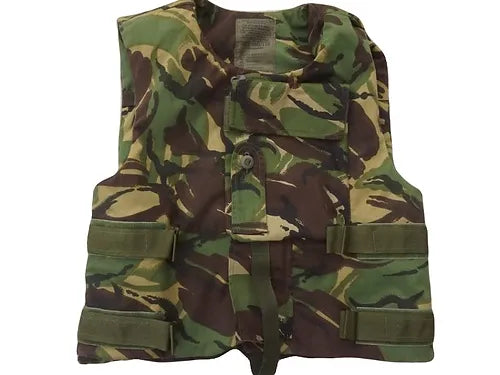 British Military Body Armour Cover Woodland DPM