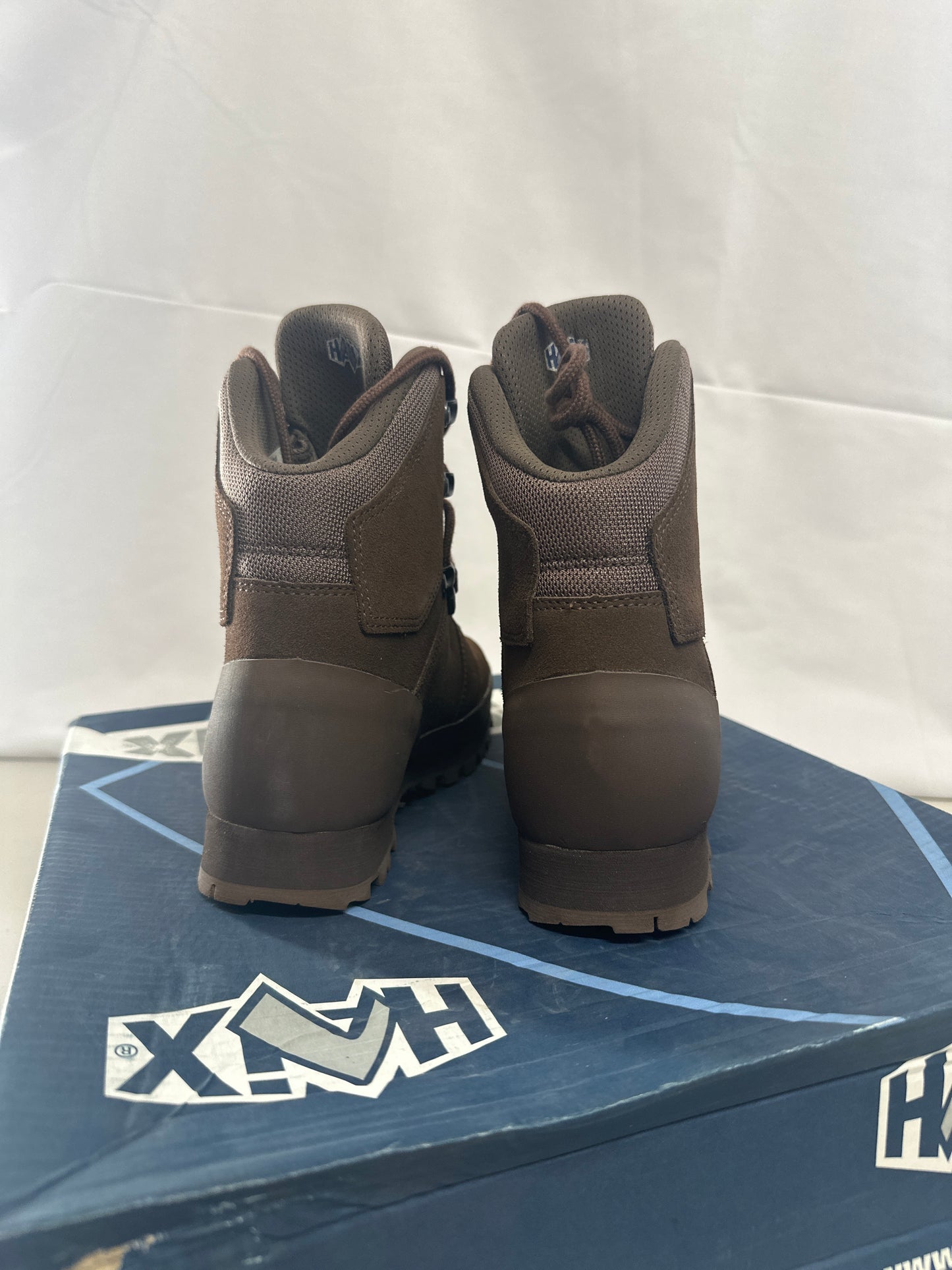 British army issue Haix Desert Combat High Liability Brown female Boots Size 5W #10