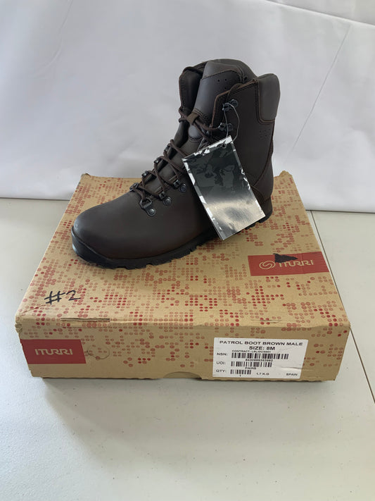 British Army Issued ITURRI size 8M male patrol boots BRAND NEW #2
