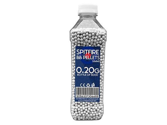 Spitfire BB Pellets 0.20g (5000 Bottle - White)