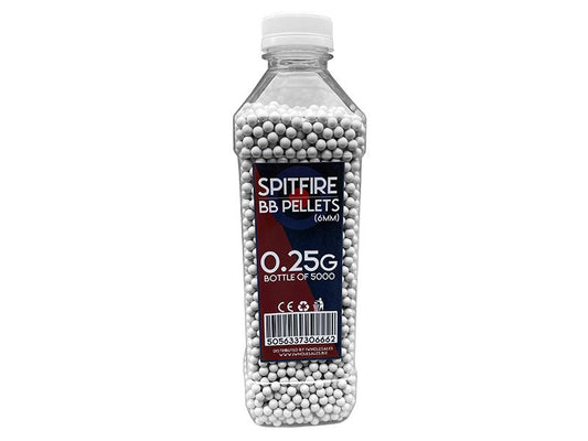 Spitfire BB Pellets 0.25g (5000 Bottle - White)
