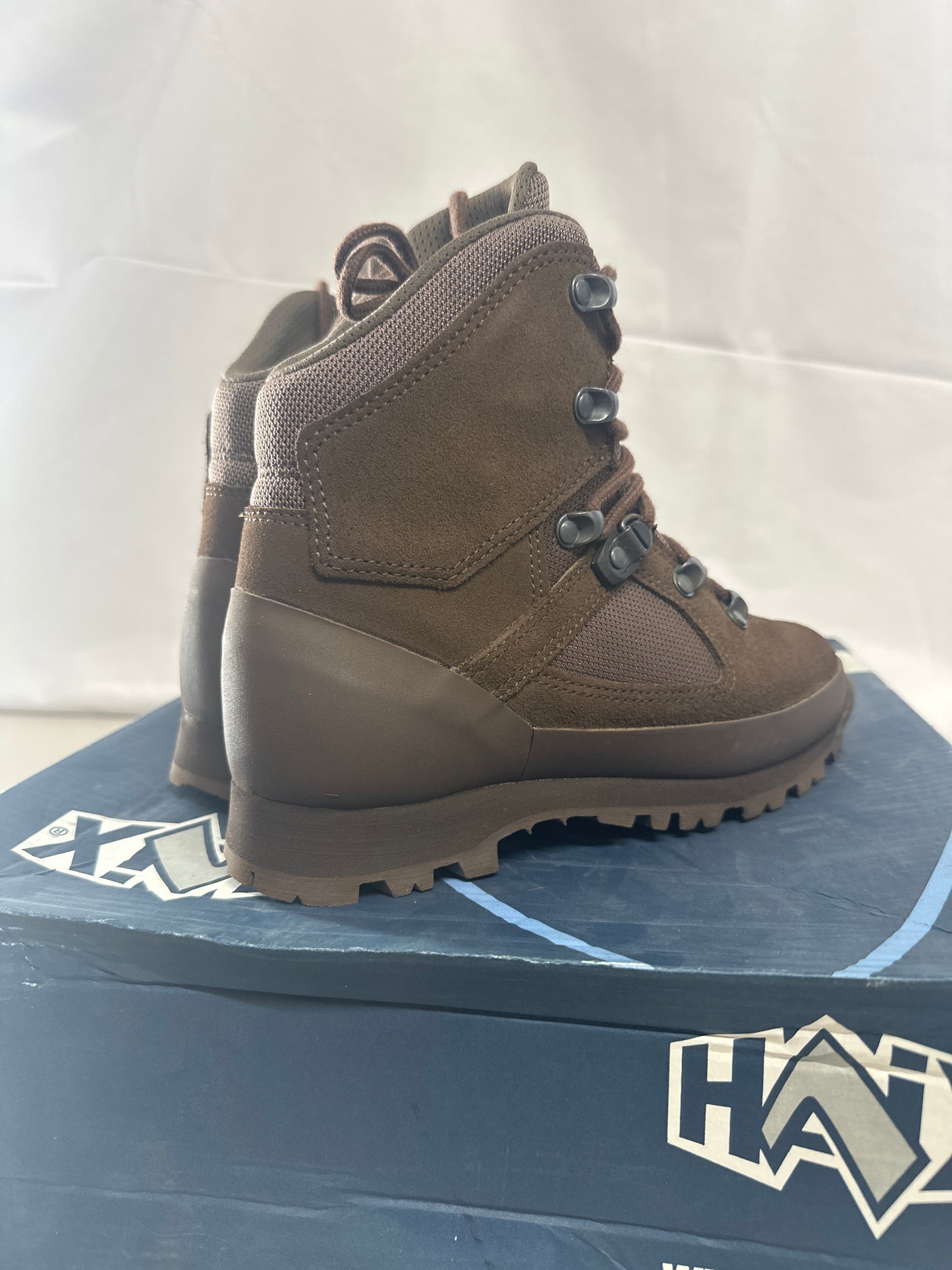 British army issue Haix Desert Combat High Liability Brown female Boots Size 5W #10