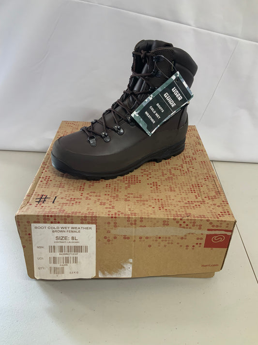 British Army Issued ITURRI Size 8L Female cold wet boots BRAND NEW #1