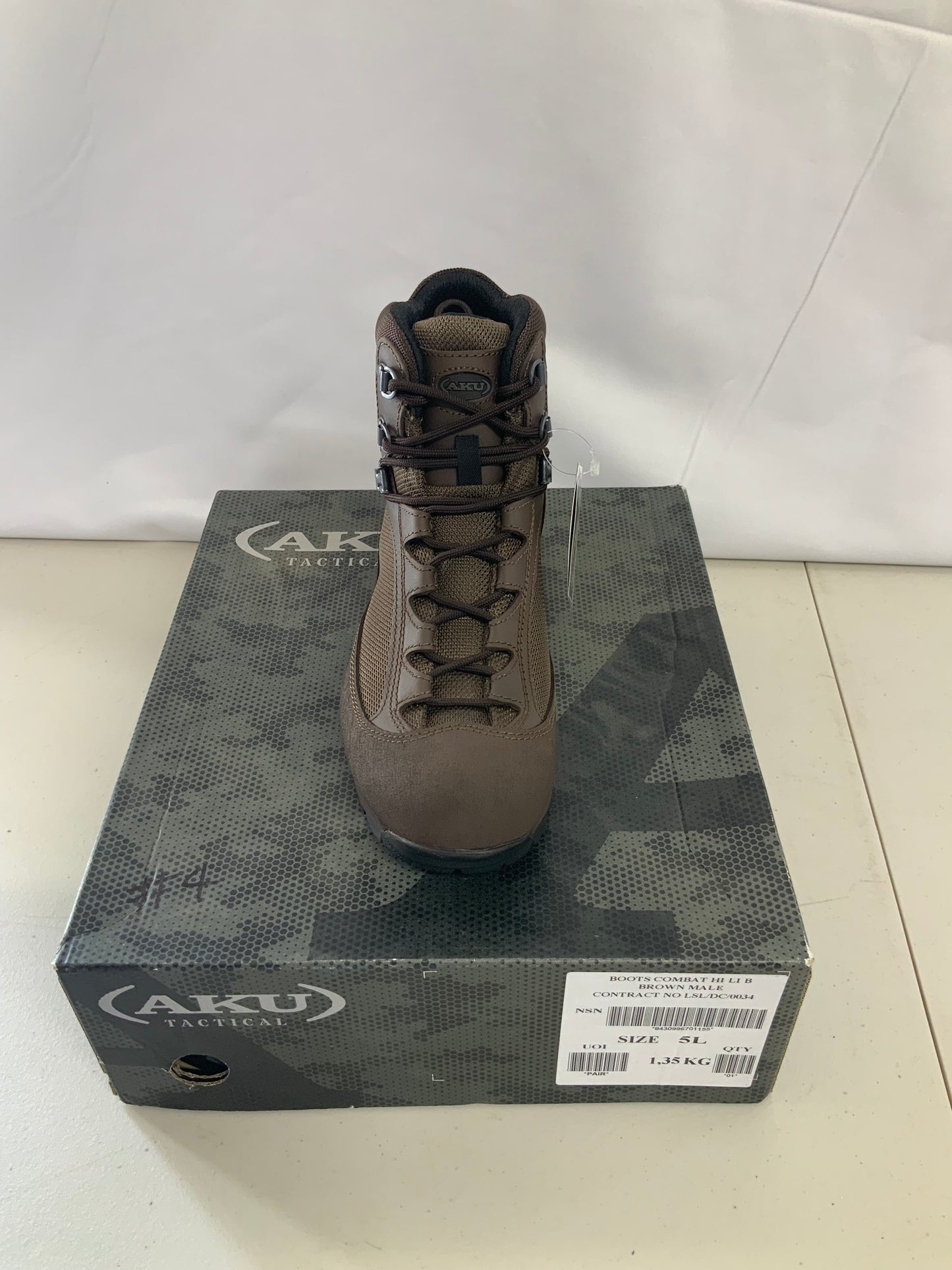 British Army Issued AKU SIZE 5L MALE BOOTS BRAND NEW #4