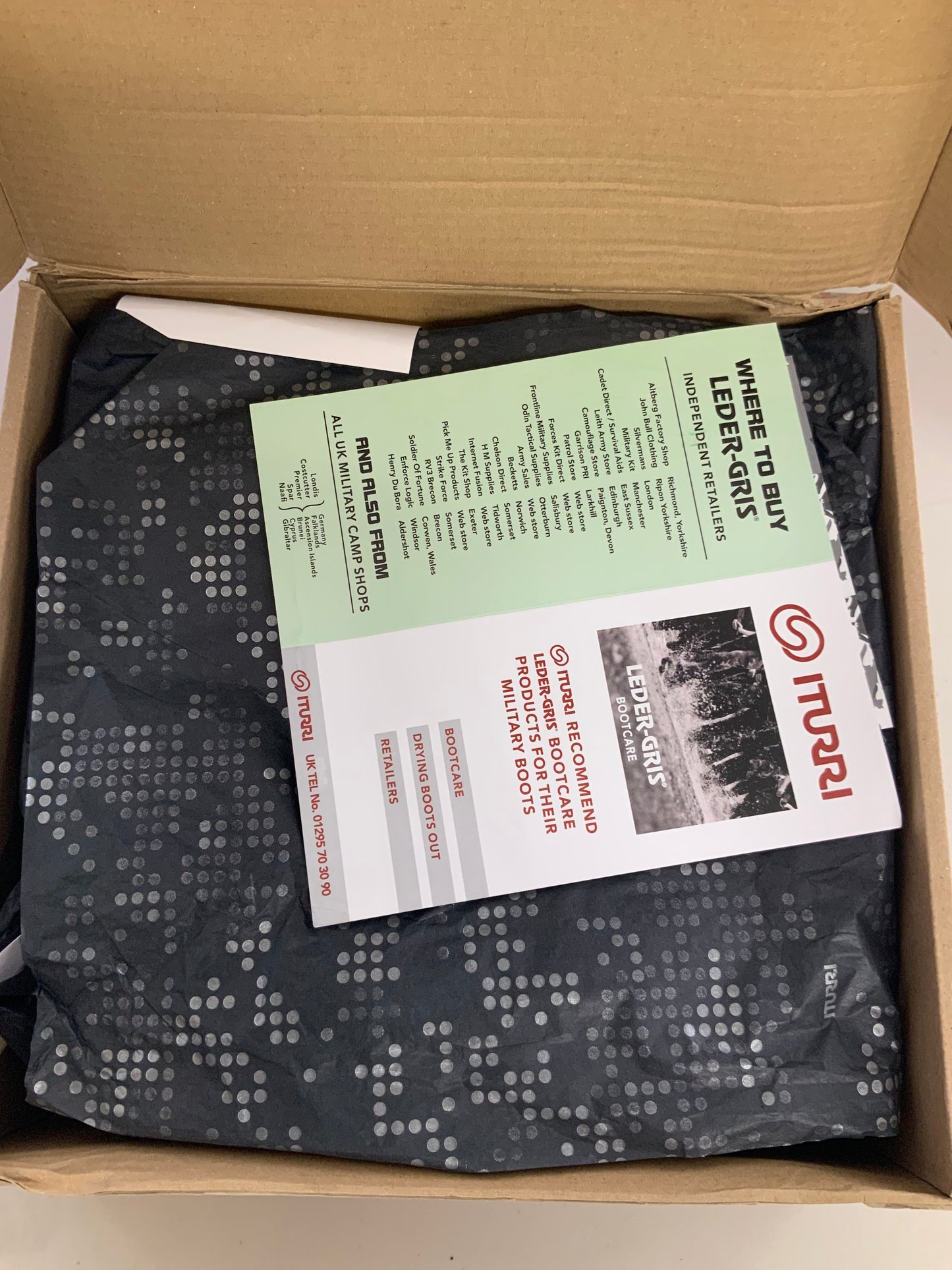 British Army Issued ITURRI SIZE 8L FEMALE COLD WET WEATHER BOOTS BRAND NEW #14
