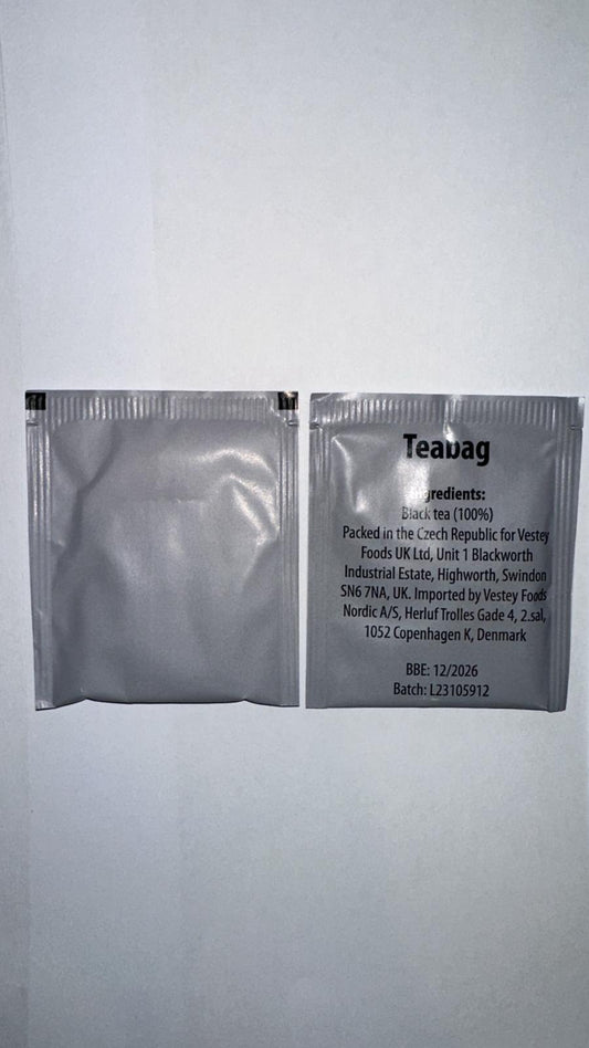 British Army ration pack English Breakfast Tea Bags x 20