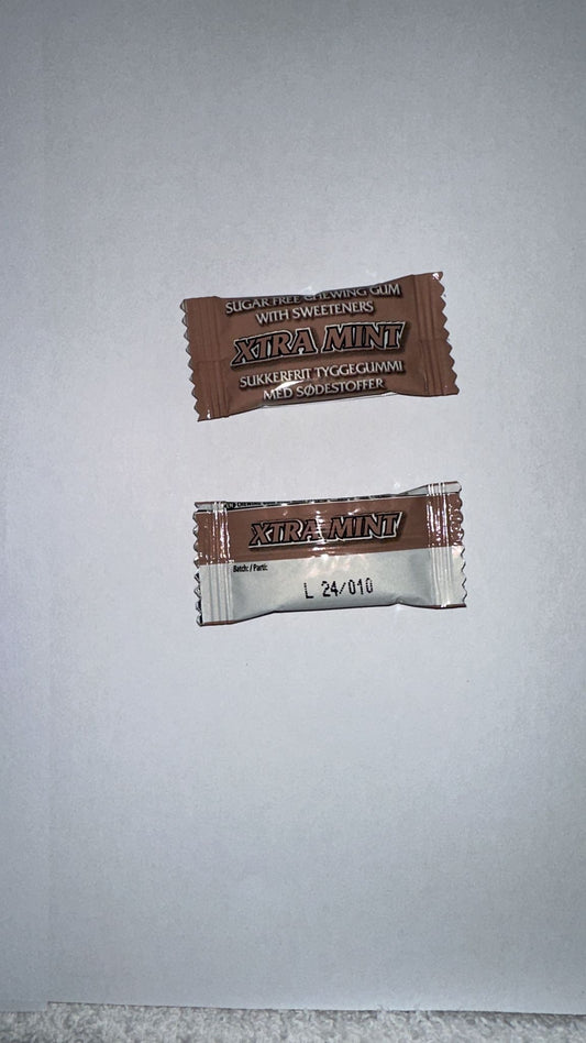 british army ration - Sugar Free Chewing Gum 10 packs