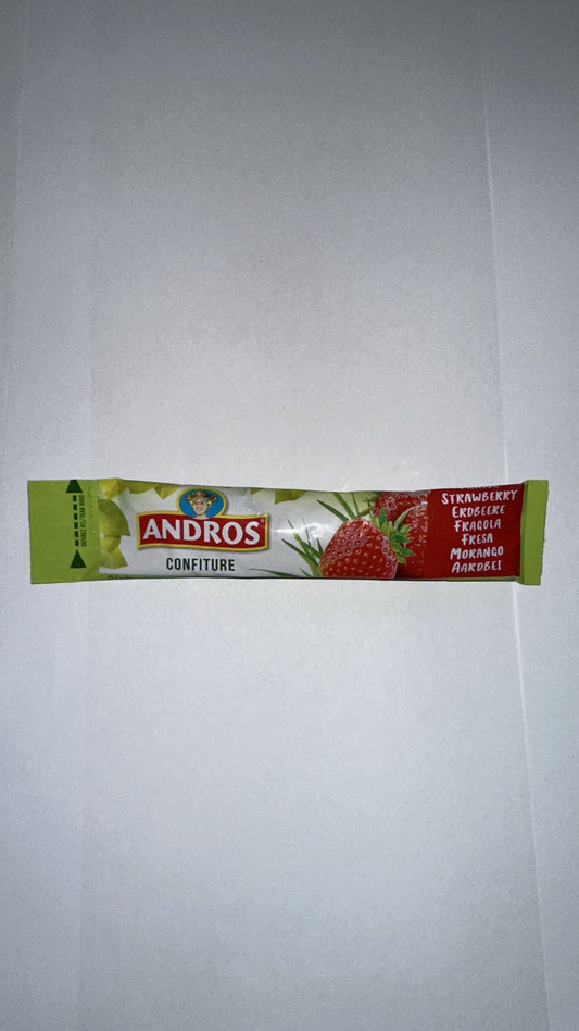 British army Ration - strawberry Jam 25g packs of 3