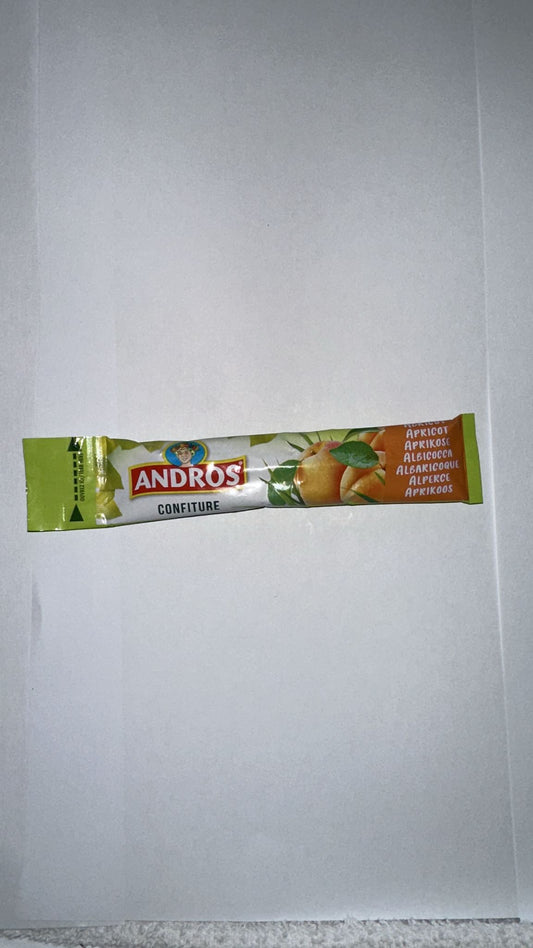 British Military Ration  - apricot Jam 25g packs of 3