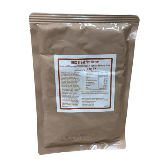 British Military Ration Main Meal Pouch - BBQ Breakfast Beans