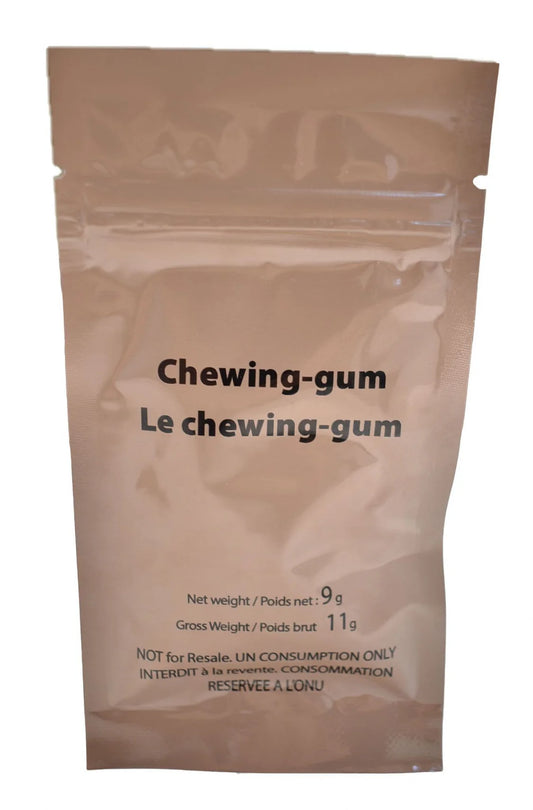 British army Ration Pack Accessory - Chewing Gum 6 pieces 3 packs