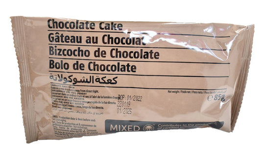 British army Ration Pack Accessory - Chocolate Cake 85g