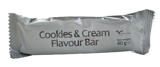British Army Ration - Cookies & Cream Flavour Bar 40g