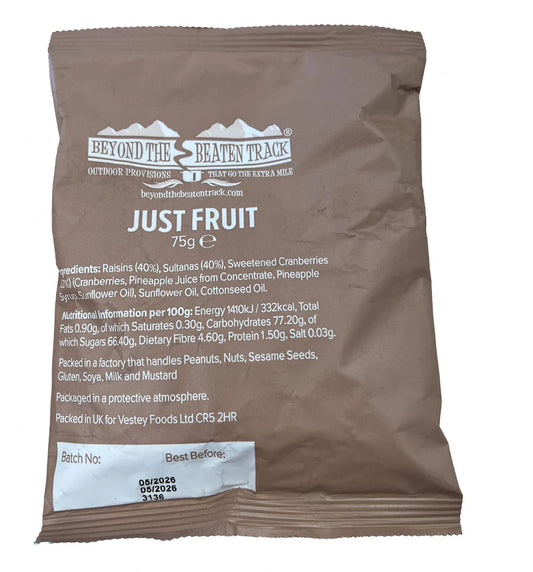 British army Ration Pack Accessory - Just Fruit Bags